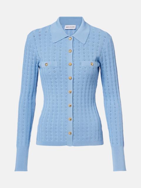 Natalie pointelle top