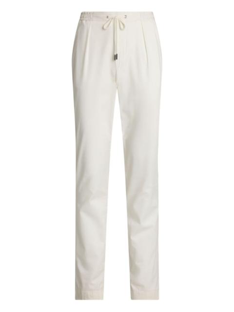 pleated drawstring trousers