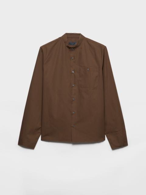 Cotton blend shirt