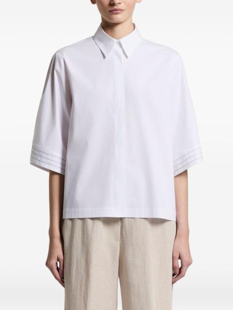 stitching short-sleeve shirt