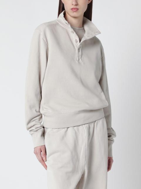 Vintage white cotton sweatshirt