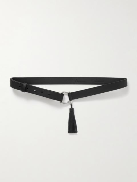 Tasseled Leather Belt