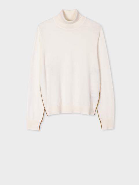 Wool-Silk 'Signature Stripe' Sweater