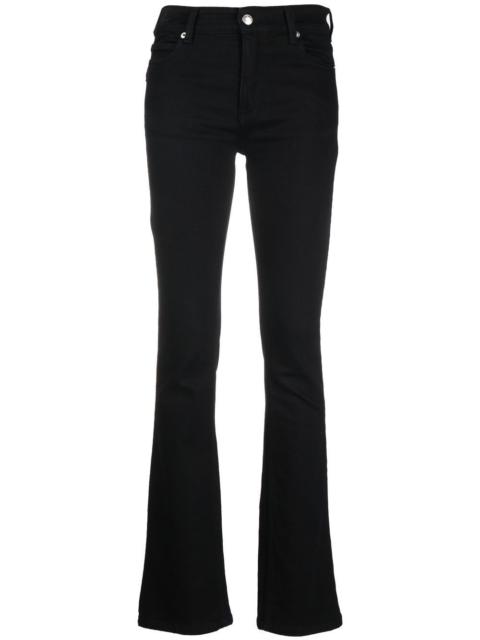 slim-fit bootcut jeans