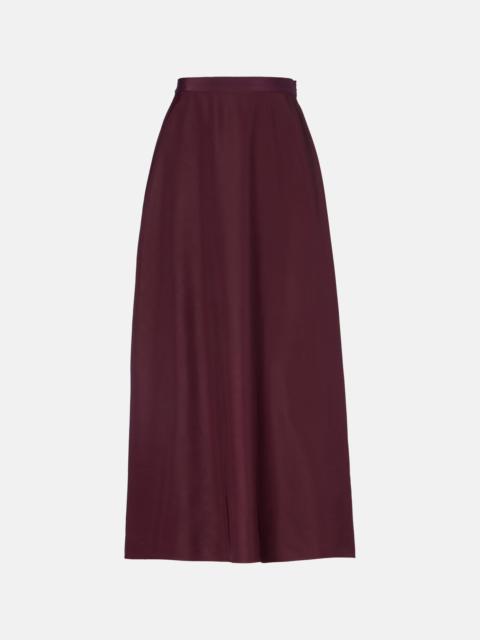Carina satin maxi skirt