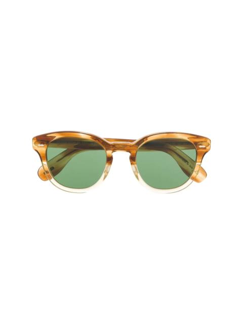 tortoiseshell detail sunglasses