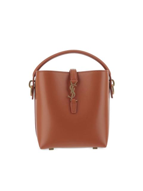 mini Le 37 logo-plaque bucket bag