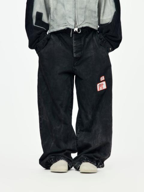 RRR123 PENTA PANT (WASHED BLACK)
