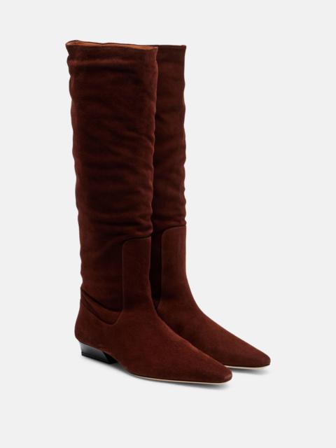 Wally suede knee-high boots