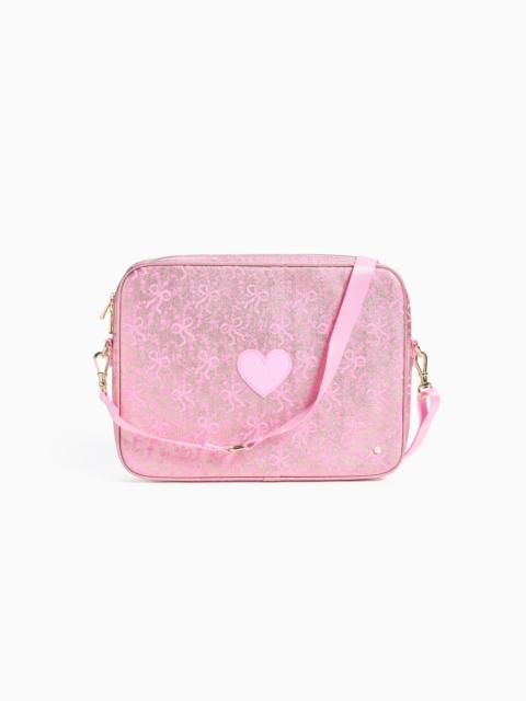 STATE x LoveShackFancy Metallic Bow Allen Laptop Case