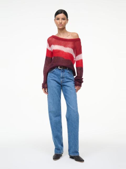 STAUD TESSA SWEATER SYRAH MULTI