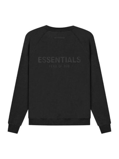 Fear of God Essentials SS21 Pull-Over Crewneck Black FOG-SS21-577