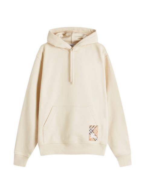 Burberry Check Label Hoodie
