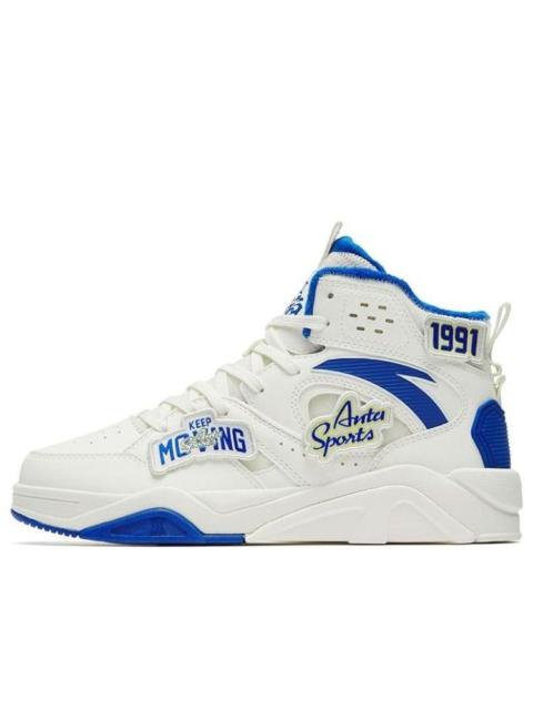 (WMNS) ANTA Flame 3 High 'White Blue' 122248088-10