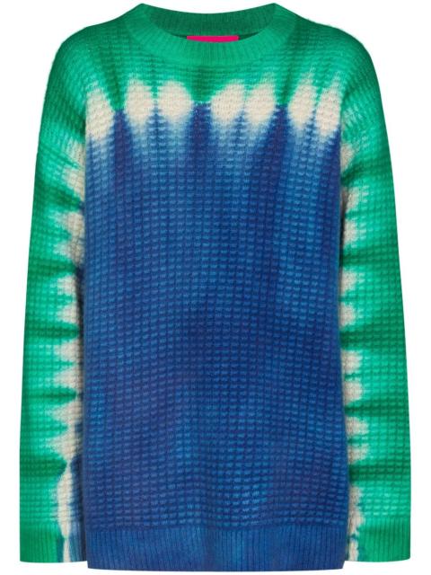 Daybreak tie-dye waffle jumper