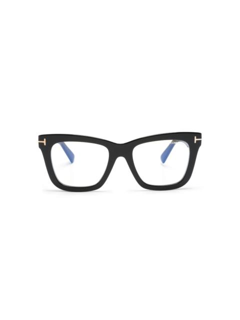 square-frame glasses