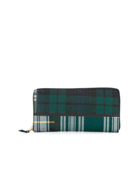SA0110TP WALLET TARTAN PATCHWORK - GREEN