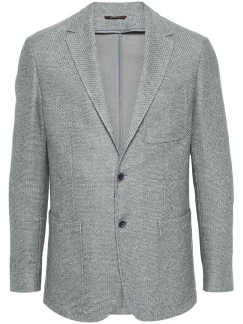 single-breasted blazer