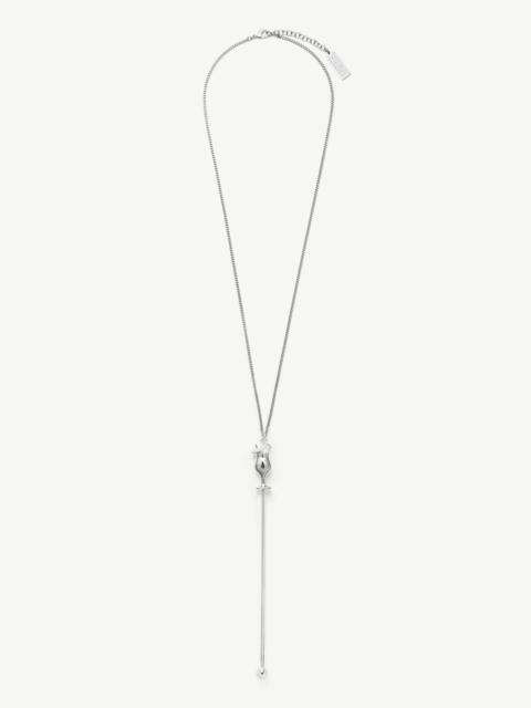 Cocktail Stick Pendant Necklace