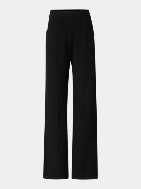 Dasha knitted pants in Black