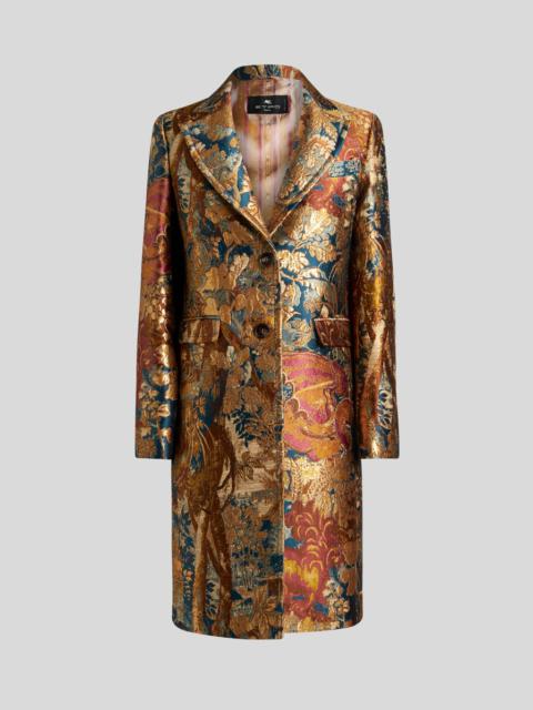 JACQUARD COAT