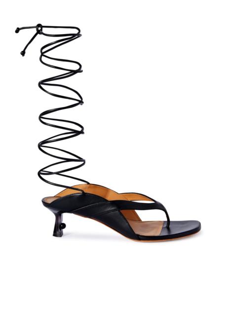 Lollipop Lace Up Sandal