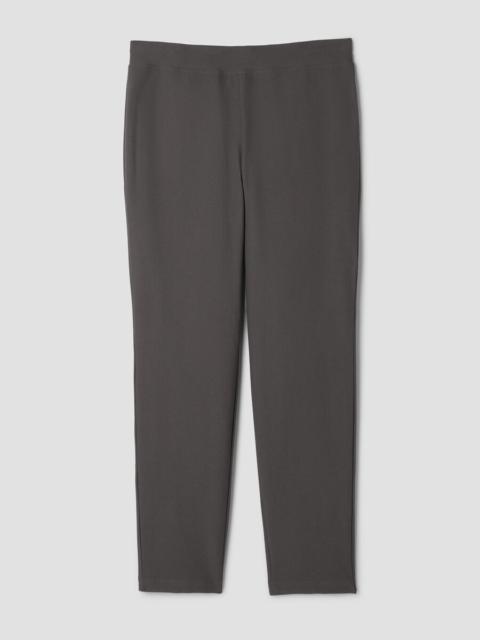 Washable Stretch Crepe Slim Pant