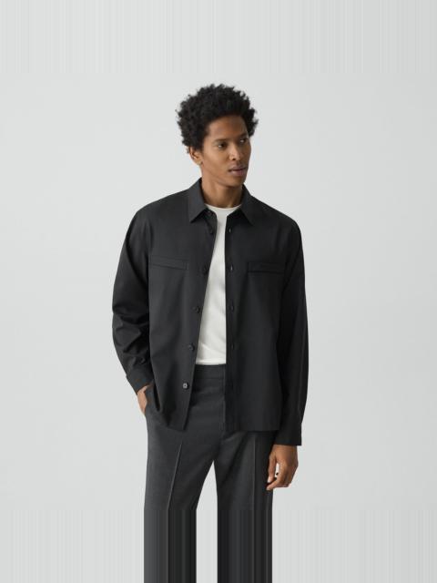 Utility Overshirt in Motion Wool