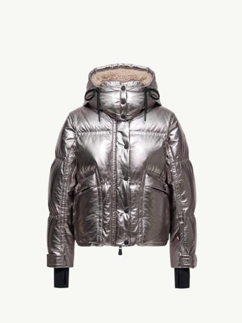 Calaque Metallic Hooded Insulated Ski Jacket