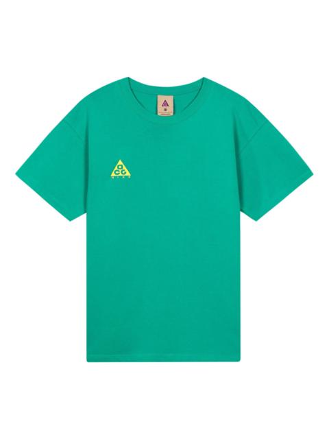 Nike ACG Small Logo Casual Short Sleeve Green BQ7343-370