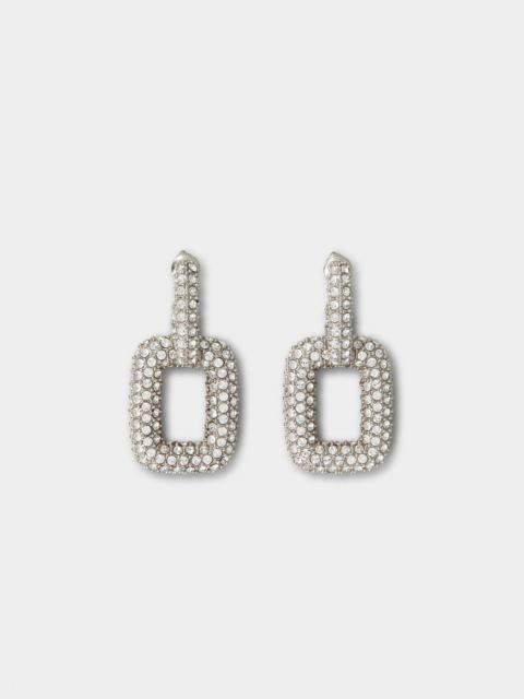 Viv' Choc Strass Earrings