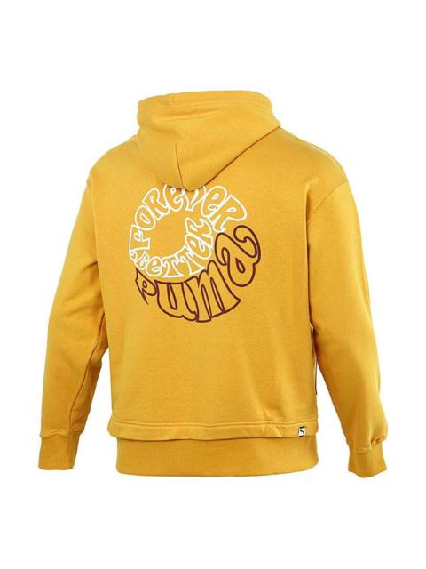 PUMA Back Logo Printing Sports Yellow 533038-37