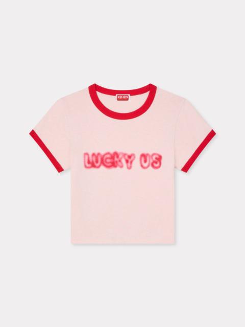 'KENZO Words' cropped T-shirt in cotton