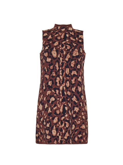 Myrtle Dress
Cheetah-Spun Jacquard with a Minimalist Edge