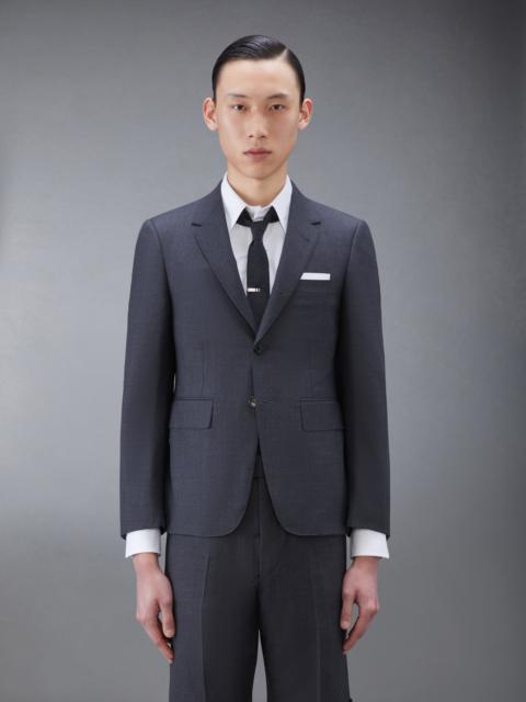 Thom Browne Dark Grey Super 120's Wool Twill Classic Suit