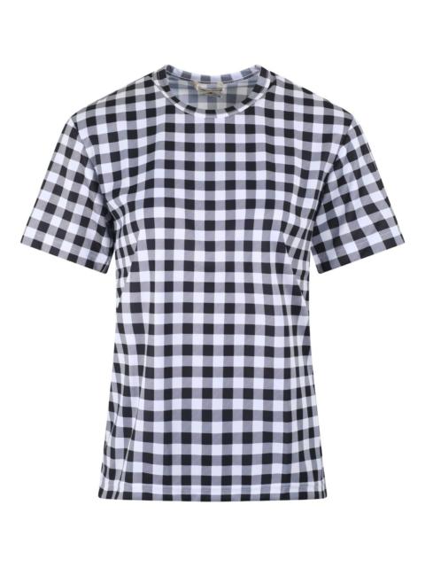 checked T-shirt