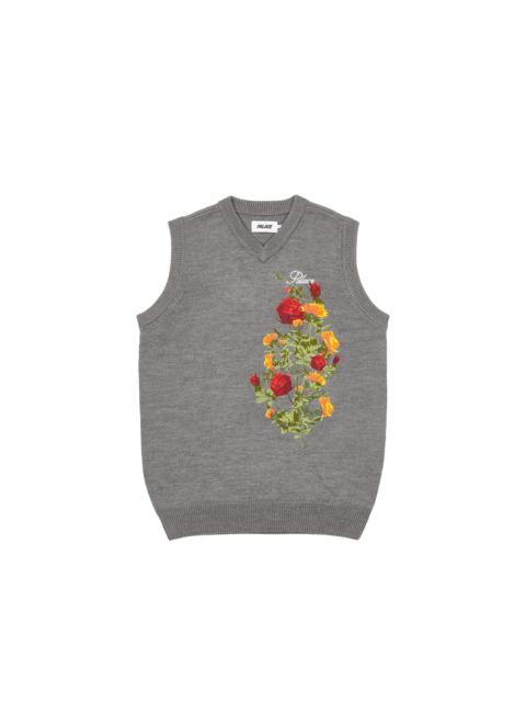 ROSE KNIT VEST GREY