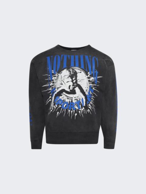 Nothing Important Sweatshirt Black