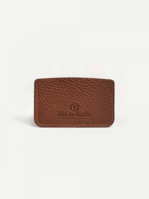 VISAMEX CARD HOLDER  -  AMBER BROWN