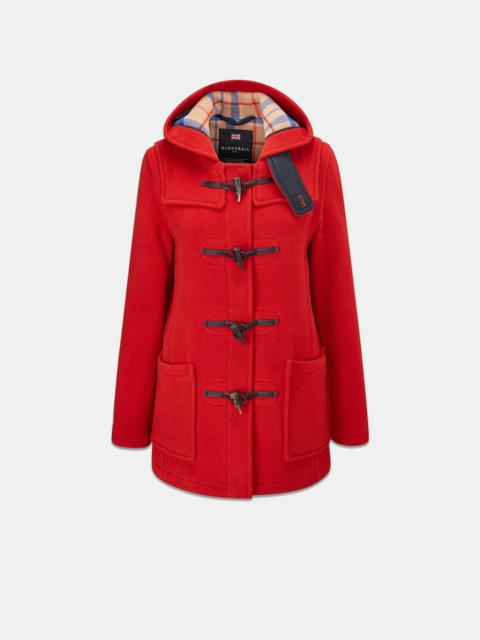 Women's Short Slim Fit Freda Duffle Coat Red Thomson