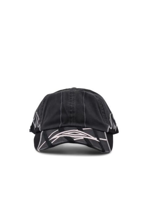 logo-embroidery baseball hat