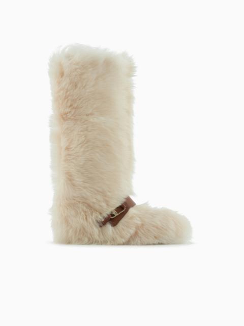 GIORGIO ARMANI NEVE SHEEPSKIN BOOTS