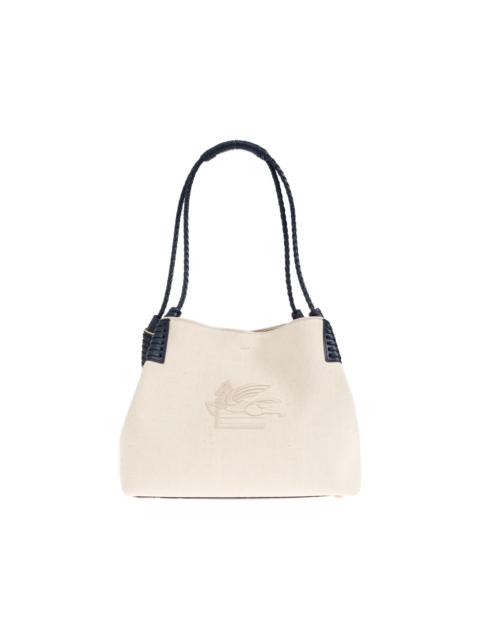 medium Libra braided-handle tote bag