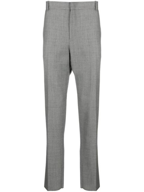 tailored wool trousers
