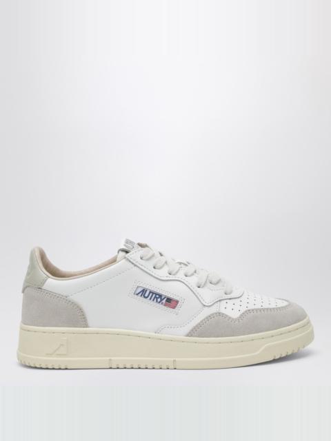 Medalist Low sneakers in white/beige leather and suede