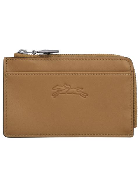 Le Pliage Xtra Card holder Tobacco - Leather