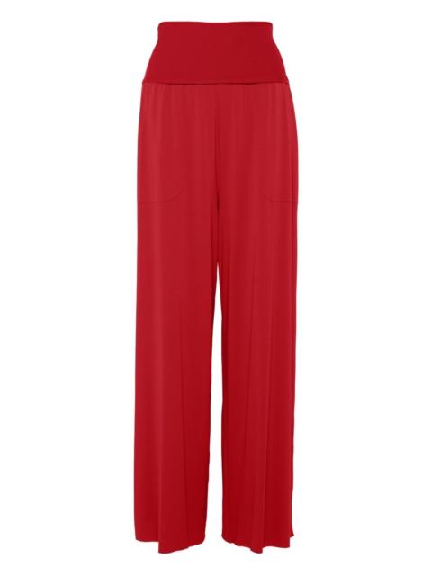 Dao wide-leg trousers