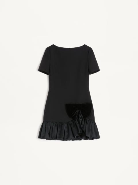 CREPE COUTURE SHORT DRESS