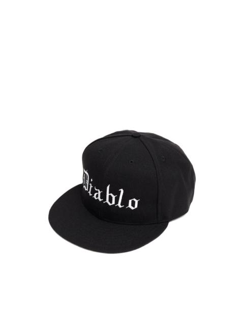 Diablo-embroidered cap