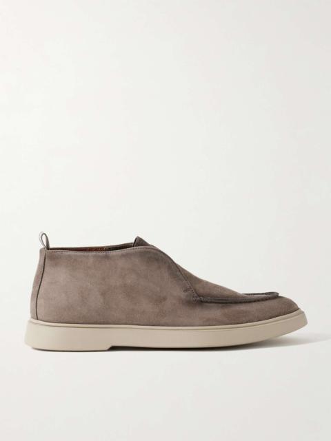 Bones 003 Burnished-Suede Chukka Boots